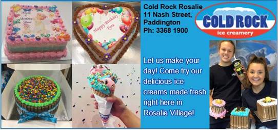 Cold Rock Rosalie